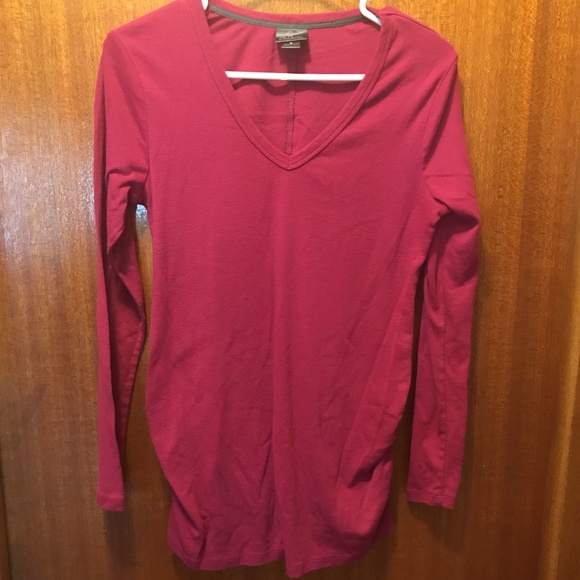 Oh Baby by Motherhood size L Pink Tee - Picture 1 of 2